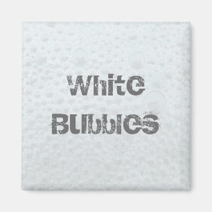 Witte bellen - Sjabloon Magneet