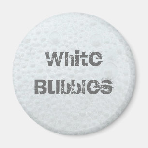 Witte bellen - Sjabloon Magneet