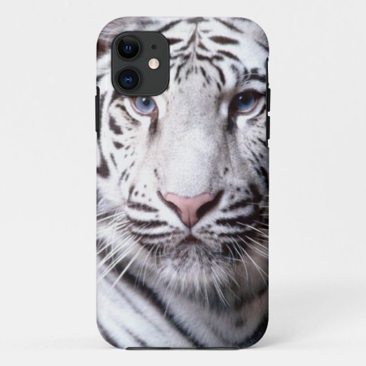 Witte Bengaalse Tijger Fotografie Case-Mate iPhone Case (Achterkant)
