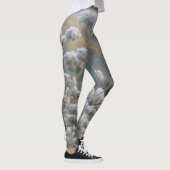 Witte bergbloemen leggings (Rechts)