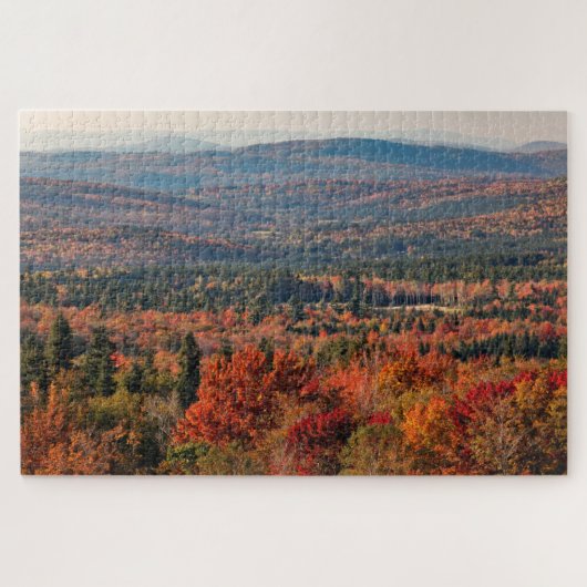 Witte bergen Nationaal Woud | New Hampshire Legpuzzel (Horizontaal)