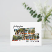 Witte bergen NH Briefkaart (Staand voorkant)