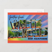 Witte Bergen NH Briefkaart (Voorkant / Achterkant)