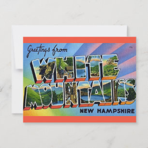 Witte Bergen NH Briefkaart