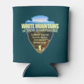 Witte bergen (pijlpunt) blikjeskoeler (Voorkant)