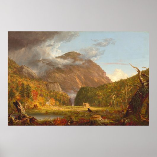 Witte bergen - Thomas Cole Fine Art Poster (Voorkant)