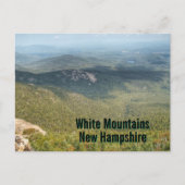 Witte Bergen uitzicht vanuit Mount Chocorua Briefkaart (Voorkant)
