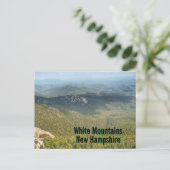 Witte Bergen uitzicht vanuit Mount Chocorua Briefkaart (Staand voorkant)