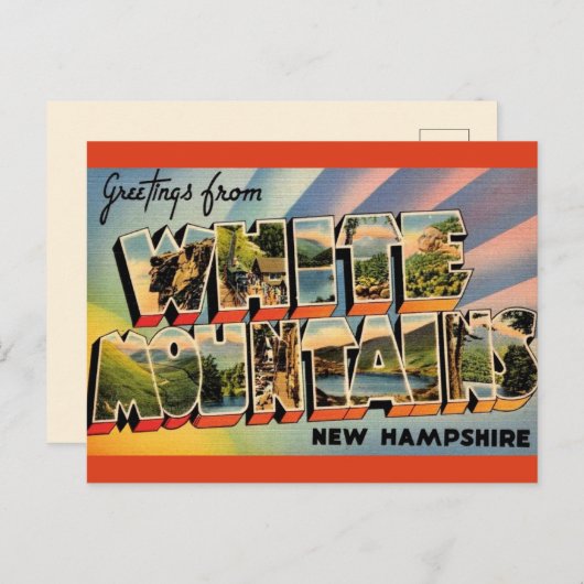  Witte Bergen van NH Briefkaart (Voorkant / Achterkant)