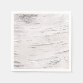 Witte Berk Hout Rustieke Landelijke Schuur Bruilof Servetten