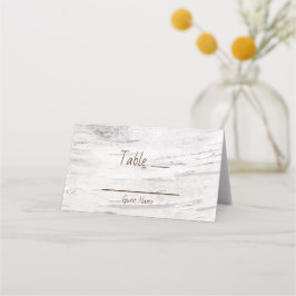 Witte Berk hout rustieke schuur bruiloft tafel sto Plaatskaartje