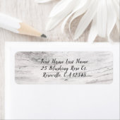 Witte berk rustieke land boerderij land chic etiket (Insitu)