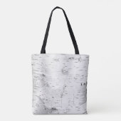 Witte Berk Twee Harten Persoonlijke Trouwdag Tote Bag (Achterkant)