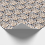 Witte berken in de winter cadeaupapier (Hoek)