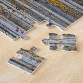 Witte berkenbomen boslandschap natuur legpuzzel (Zijkant)