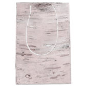 Witte berkenboom hout rustieke bos Bossen bosrijk Medium Cadeauzakje (Voorkant)