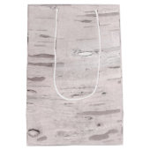 Witte berkenboom hout rustieke bos Bossen bosrijk Medium Cadeauzakje (Achterkant)