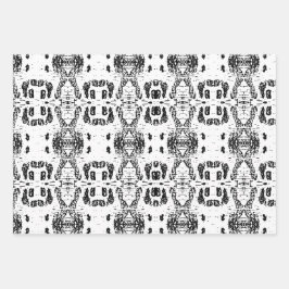 Witte berkenboom schors patroon inpakpapier vel