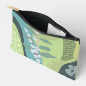 Witte bessen Gemengde Groenen Kleurblokken Modern Etui (Open)