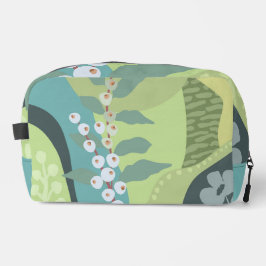 Witte bessen Gemengde Groenen Kleurblokken Modern Toilettasje