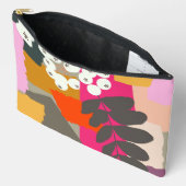 Witte bessen kleurrijke kleur blok plezier zomer etui (Open)