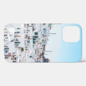 Witte betonnen huizen onder blauwe hemel overdag Case-Mate iPhone case (Achterkant (horizontaal))