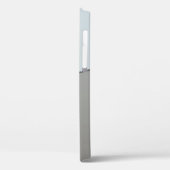 Witte betonnen muur 's morgens Case-Mate iPhone case (Achterkant / Links)