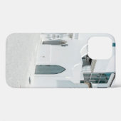 Witte betonnen stal Case-Mate iPhone case (Achterkant (horizontaal))