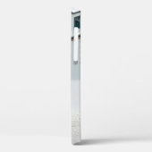 Witte betonnen stal Case-Mate iPhone case (Achterkant / Links)