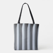 Witte betonverf tote bag (Achterkant)