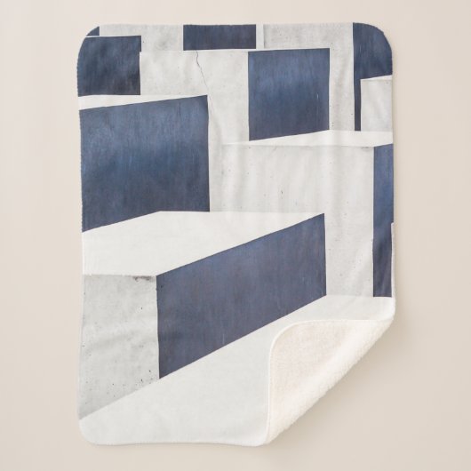 Witte betonverhardingen sherpa deken (Voorkant)