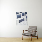 Witte betonverhardingen wandkleed (In situ)