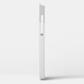 Witte betonwand Case-Mate iPhone case (Achterkant / Links)