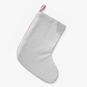 Witte betonwand kleine kerstsok (Voorkant (Hangend))