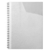 Witte betonwand notitieboek (Voorkant)