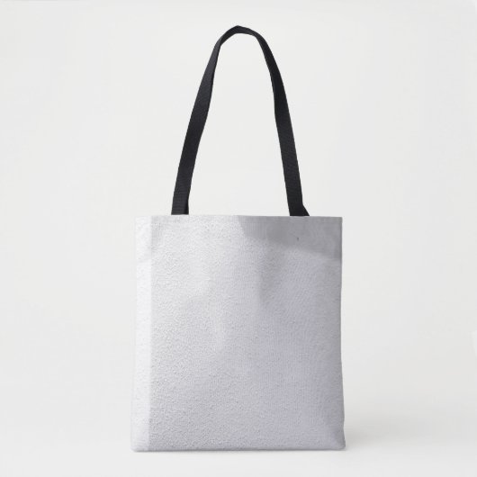 Witte betonwand tote bag (Voorkant)