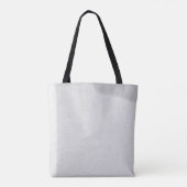 Witte betonwand tote bag (Achterkant)