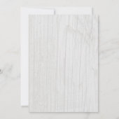 Witte bijtende uitvindingen over het huwelijk van  kaart (Achterkant)