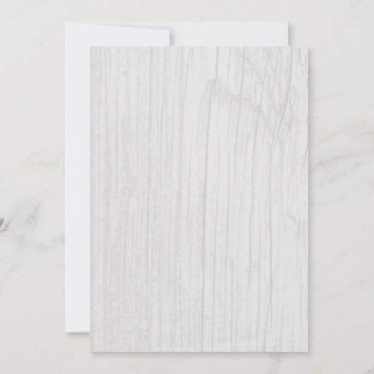 Witte bijtende uitvindingen over het huwelijk van  kaart (Achterkant)