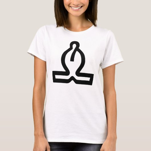 Witte bisschop t-shirt (Voorkant)