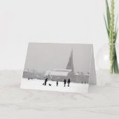 Witte Blackheath Feestdagen Kaart (Voorkant)