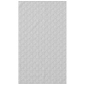 Witte bladeren op zilvergrijs tafelkleed (Voorkant)