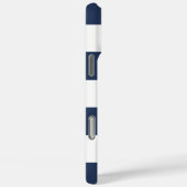 Witte Blauwe en rode Anchors Agewicht Case-Mate iPhone Case (Achterkant / Rechts)