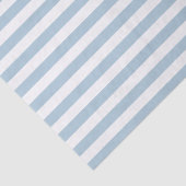 Witte blauwe strepen tissuepapier (Detail)