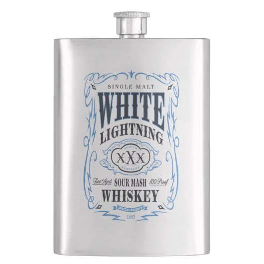 Witte Bliksem Sour Mash Whiskey Flacon (Voorkant)