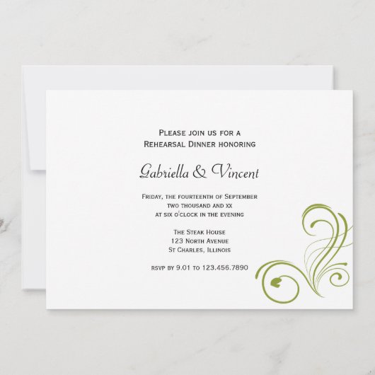 Witte bloeding Hearts Weddenschap Kaart (Achterkant)