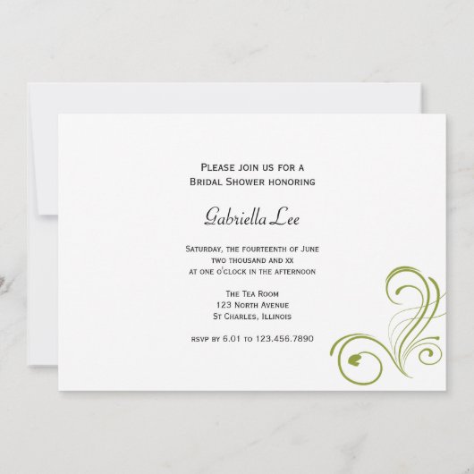 Witte bloedingen Vrijgezellenfeest Bloemen Kaart (Achterkant)