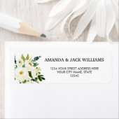 witte bloei | Bloemen en gebladerte Bloemen Bruilo Etiket (Insitu)