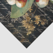 Witte Bloeiende Gumnut Decoupage Tissuepapier (Detail)