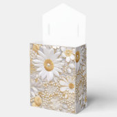 Witte Bloem Bedankdoosjes (Geopend)